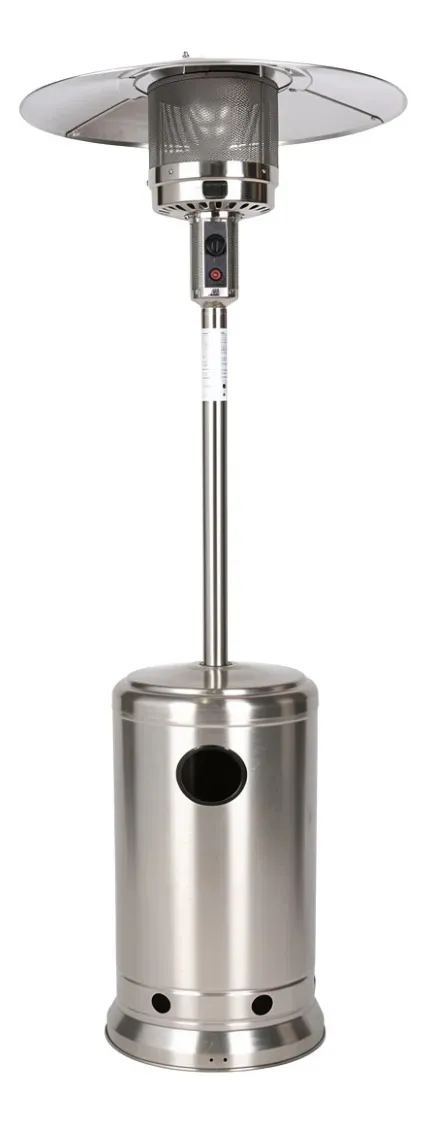 Aquecedor A Gás Externo Chapeu Inox Smart Air