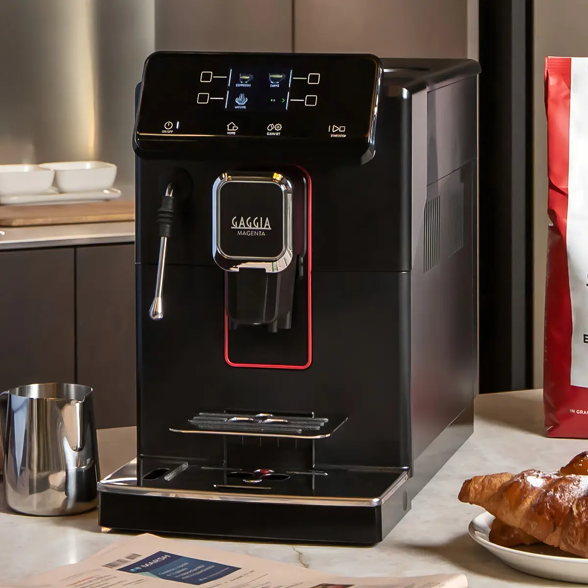 Cafeteira Expresso Gaggia Magenta Plus Super Automática Preto 220v