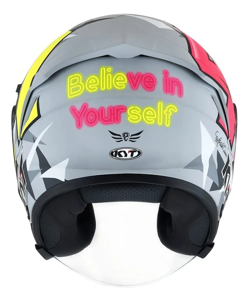 Capacete Kyt Aberto Nf-j Aleix Espargaro