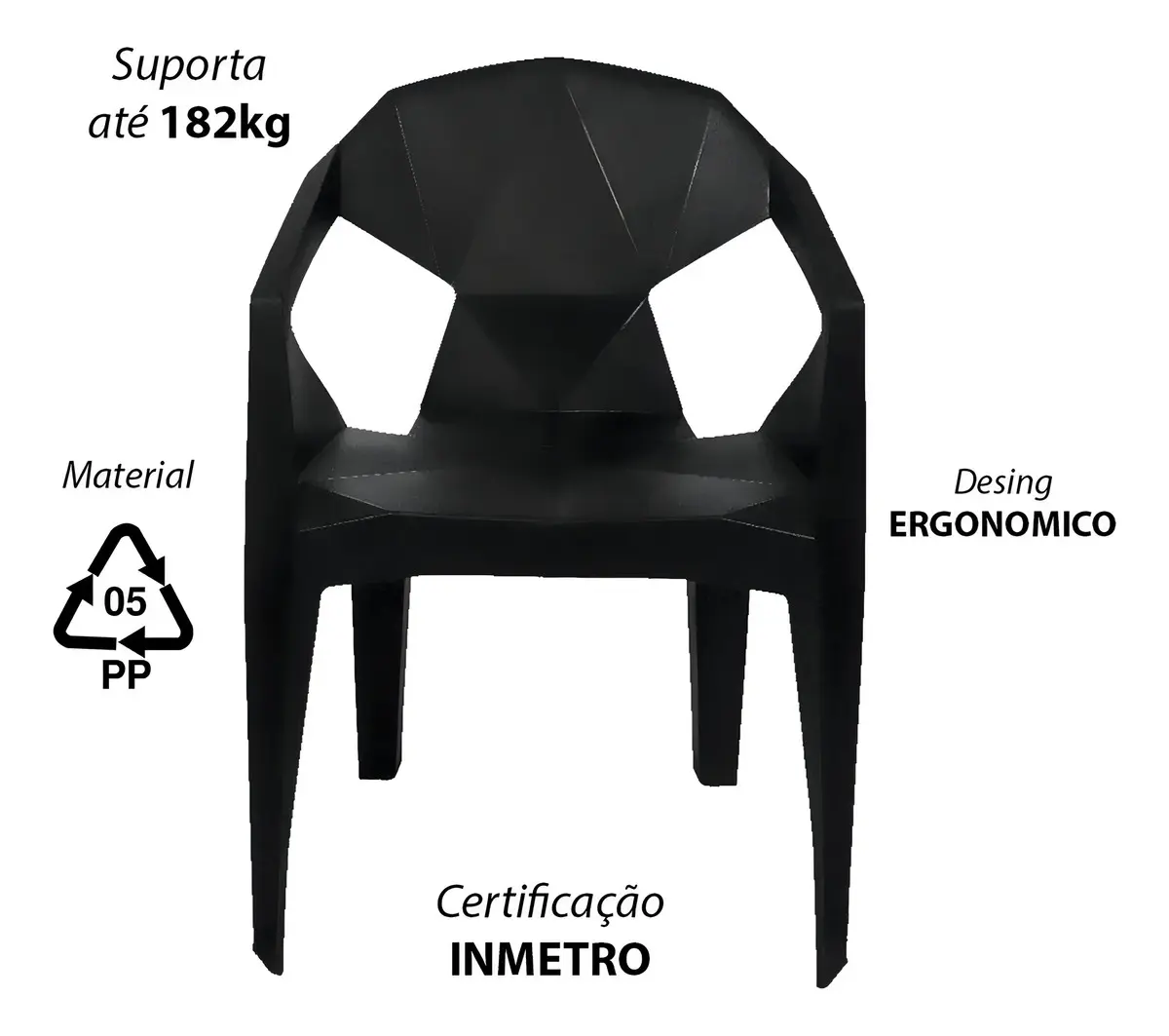 JOGO DE MESA COM QUATRO CADEIRAS DIAMANTE