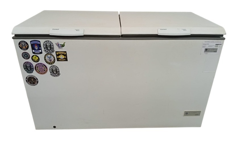 Freezer Horizontal 2 Portas 534L Potência de 160W Cor Branco Consul 127V
